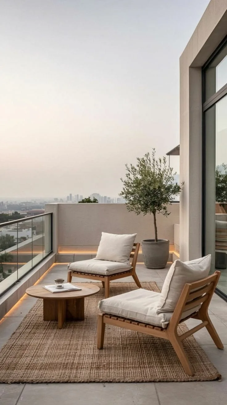 Terrasse en pierre bleue belge (petit granit) grand format avec joints serrés — grain naturel bleu-gris